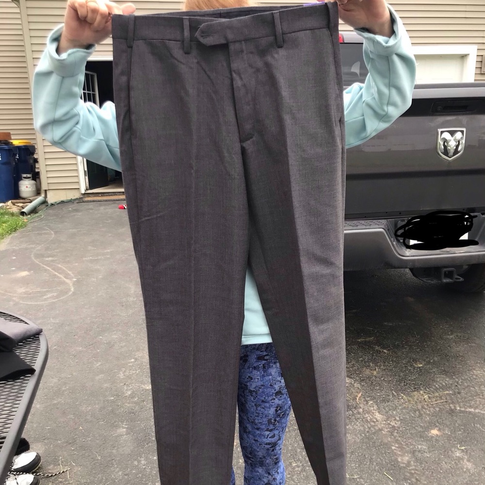 GRAY DRESSPANTS
